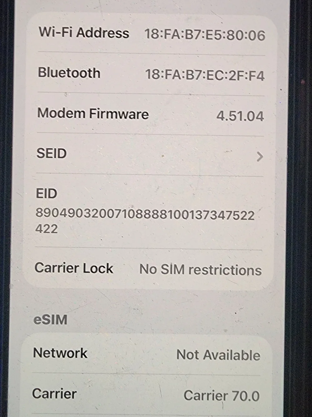 Apple iPhone 14 Pro Max - Black Front Display